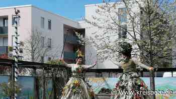 Stelzentheater „Duo Hochformat“ verzauberte Bewohner aus den Wohnheimen der Lebenshilfe Starnberg - Kreisbote