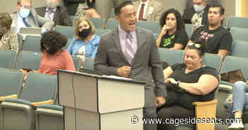 NXT referee Drake Wuertz again draws attention for anti-mask speech at public meeting - Cageside Seats