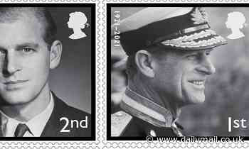 Duke of Edinburgh's life commemorated on black and white stamps