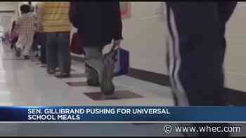Gillibrand pushing to make universal school meals permanent