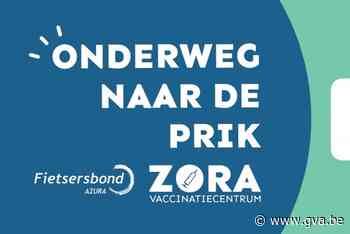 Met de fiets naar vaccinatiecentrum ZORA - Gazet van Antwerpen
