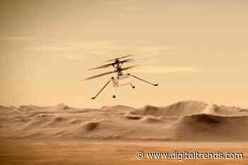 Watch NASA video showing recent Mars helicopter flight in 3D
