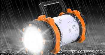 Survive your next emergency with this combo camping lantern, flashlight and power bank for 50% off     - CNET