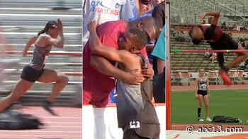 Houston-area high school track stars set records and make history at weekend meet - KTRK-TV