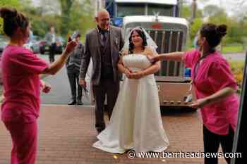 Care home worker given surprise wedding party with elderly residents - Barrhead News