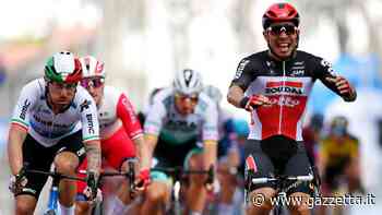 Giro d'Italia, quinta tappa Modena-Cattolica: vince Ewan, De Marchi resta maglia rosa | La cronaca - La Gazzetta dello Sport