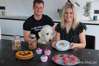 Femke en Maarten bakken met Kastaar taartjes voor honden, katten en paarden - Het Belang van Limburg