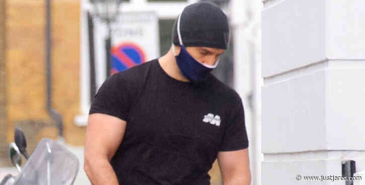 Henry Cavill Shows Off Massive Biceps Taking Dog Kal for a Walk