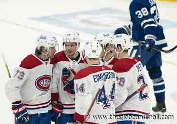 Montreal Canadiens aim for stronger start against Toronto Maple Leafs - The Globe and Mail