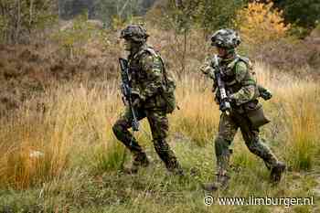 Nieuwe compagnie van de Landmacht oefent een hele week in het Heuvelland - De Limburger