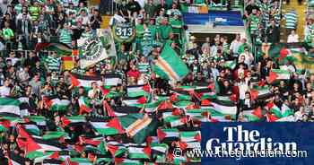 Celtic remove Palestinian flags from stadium before Scott Brown tribute - The Guardian