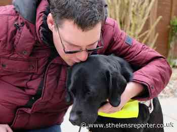 Guide dog owner reunited with his nan in St Helens after 15 months apart - St Helens Reporter