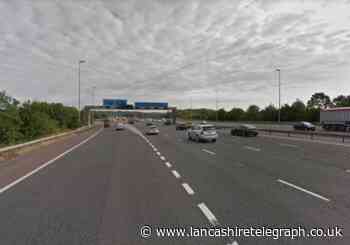 M6 came to a standstill due to four car crash