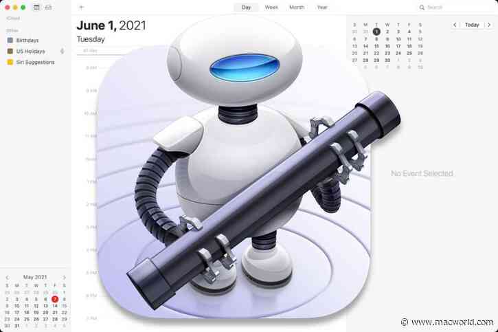 How to connect automated sequences with a calendar entry on a Mac