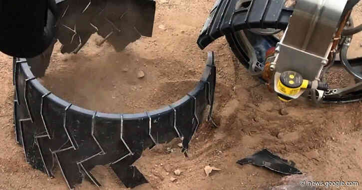 NASA's Curiosity Mars Rover Is Designed to Tear Off Its Own Wheels - Futurism