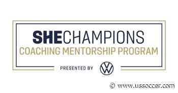 US Soccer Announces Participants for Inaugural SheChampions Coaching Mentorship Program, Presented by Volkswagen - U.S. Soccer