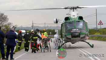 L'auto si ribalta e finisce in un fondo agricolo di Putignano: arriva l'elicottero - Agorà Blog - AgoraBlog
