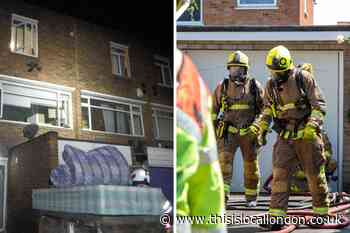 Woman in hospital after Thamesmead flat fire