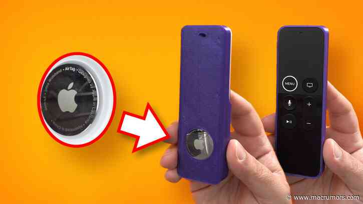 Testing Out a 3D-Printed AirTag-Compatible Apple TV Remote Case