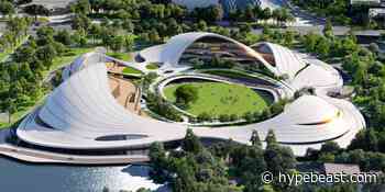 MAD Takes Inspiration From the Movements of the Wind for Jiaxing Civic Center's New Roof - HYPEBEAST