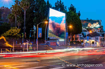 Tom Wiscombe Architecture's Sunset Spectacular harnesses aerospace engineering for a 21st-century billboard - The Architect's Newspaper