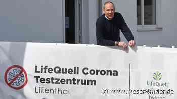 Neues Schnelltestzentrum in Lilienthal eröffnet - WESER-KURIER