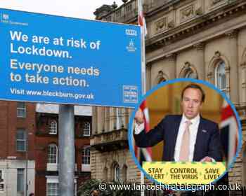 Government 'not ruling out' local lockdown in Blackburn