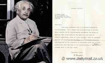 History: Long-lost 1949 letter by Albert Einstein predicted discovery of animal 'super senses'