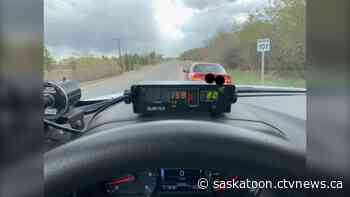 Sask. driver said he was going nearly twice the speed limit to help fix his car: police
