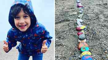 This 7-year-old’s “rock snake” at Kew Beach is turning heads
