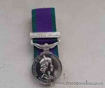 Bolton man loses his brother's military medal