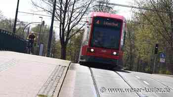 Straßenbahn in Lilienthal: Fahrgast nach Notbremsung verletzt - WESER-KURIER - WESER-KURIER