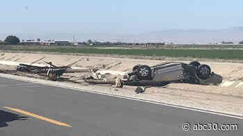 CHP investigating deadly rollover crash in Merced County