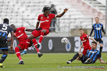 Antwerp  - Club Brugge was een felbevochten partij maar dat was het dan ook...