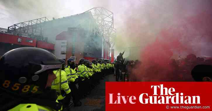 Manchester United v Liverpool goes ahead amid anti-Glazers protests – live updates!