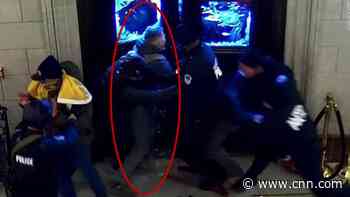 Active-duty Marine charged with assaulting police at US Capitol riot