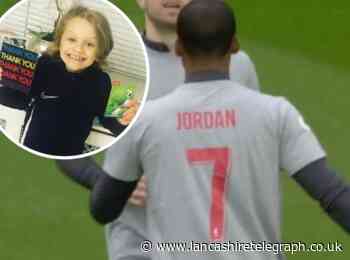 Liverpool prepare for clash against Man Utd in Jordan Banks shirts in memory of 9-year-old