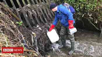Wastewater is 'polluting rivers with microplastic'