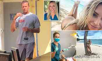 Armie Hammer is 'happier and healthier than ever' with blond Cayman Island dental hygienist