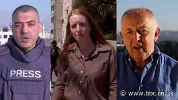 Israel-Gaza: BBC reporters' reaction on the ground