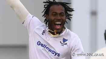 County Championship: Jofra Archer makes wicket-taking return for Sussex against Kent
