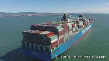 Consumer Demand Propels Record Number Of Imports At Port of Oakland - CBS San Francisco
