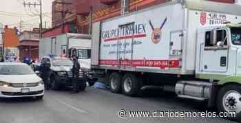 Muere cargador prensado entre 2 camiones cuando descargaba costales en Cuernavaca - Diario de Morelos