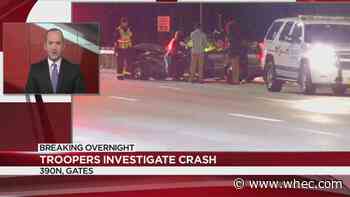 State Police investigate crash on 390 north