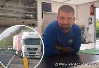 'I can't set up my food wagon because lorries block lay-by' - Kent Online