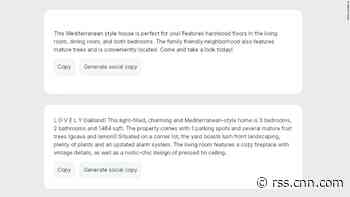 This AI tool writes real estate descriptions without ever stepping inside a home