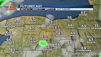 First Alert Weather: Wonderful spring weather through the weekend, though a slight shower threat for some