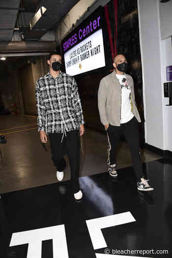 Lakers' Kyle Kuzma Jokingly Cites 'Sources,' Says Jared Dudley Set for Injury Return - Bleacher Report
