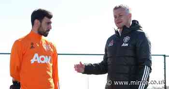 Man Utd are halfway to granting Bruno Fernandes's two wishes - Mirror Online