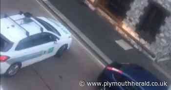 Parking warden drives wrong way up one-way street in Plymouth - Plymouth Live